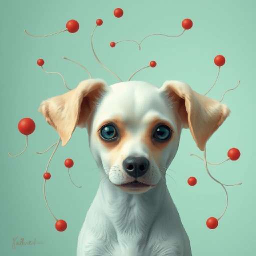 Preview for Surreal-dog-art-red-orbs-aistylized-template-e071b