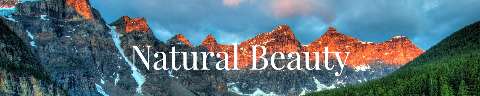 Preview for Natural Beauty Mountain Landscape Template