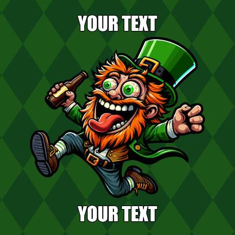 Preview for Lucky-leprechaun-cartoon-character-stpatmeme-template-0a00b