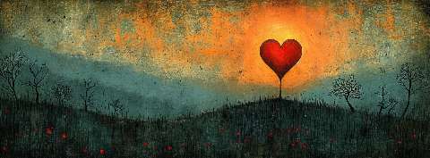 Preview for Heart-balloon-field-landscape-valentines-facebook-template-53b25