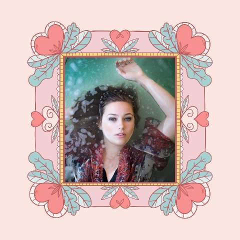 Preview for Underwater-woman-portrait-valentines-day-template-8d9ec