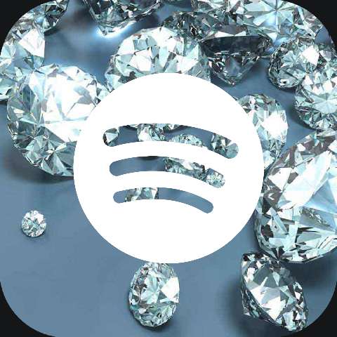 Preview for Spotify-premium-diamonds-diamond-icon-template-b2dc6