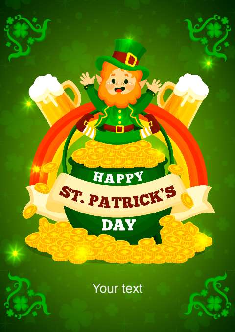 Preview for St-patricks-day-celebration-graphic-template-f1936