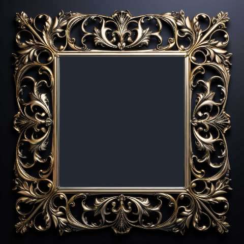 Preview for Ornate-gold-picture-frame-classic-frame-template-489e3