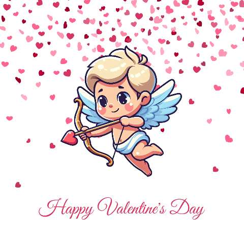 Preview for Valentines-day-cupid-illustration-template-b3338