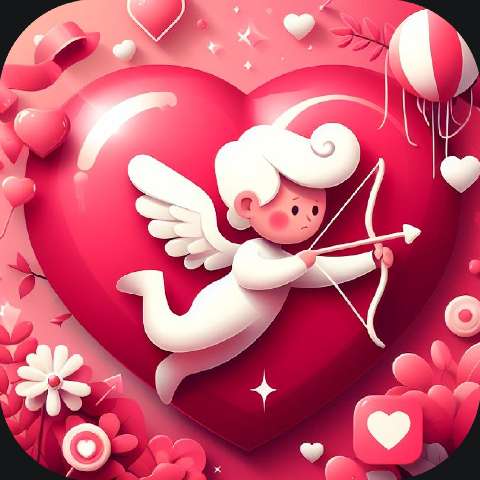 Preview for Cupid-love-illustration-love-app-template-f9236