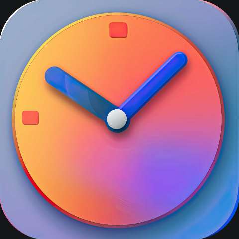 Preview for Modern-stopwatch-icon-design-colorful-app-template-2d215
