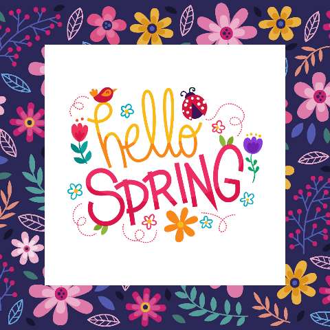 Preview for Hello-spring-floral-greeting-template-33ce3