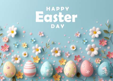 Preview for Happy Easter Day Greeting Template
