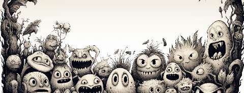 Preview for Whimsical-monster-gathering-halloween-social-template-25617