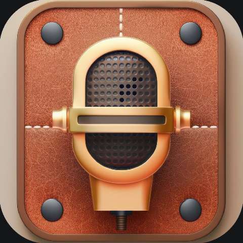 Preview for Vintage-microphone-icon-podcast-app-template-dc2d1
