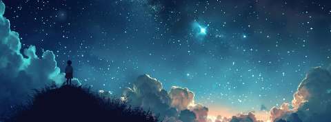 Preview for Starry Night Sky Template For Astrophotography
