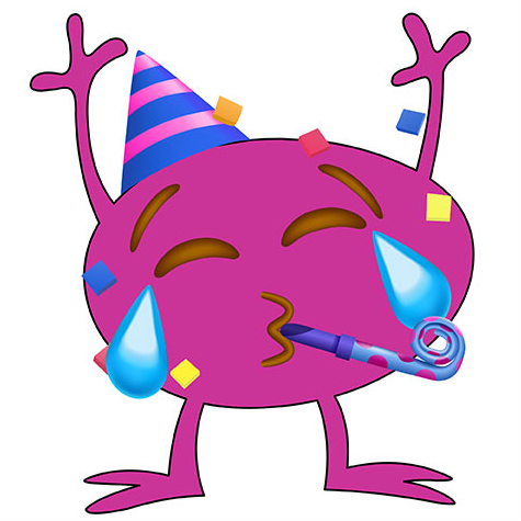 Preview for Pink-party-character-emoji-creatures-template-5f1ab