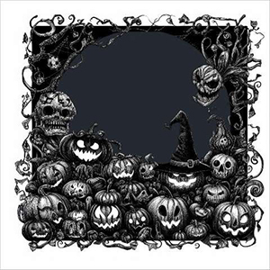 Preview for Halloween-pumpkin-border-halloween-frame-template-5db47