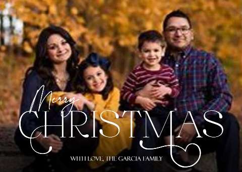 Preview for Garcia-family-christmas-card-template-479fc