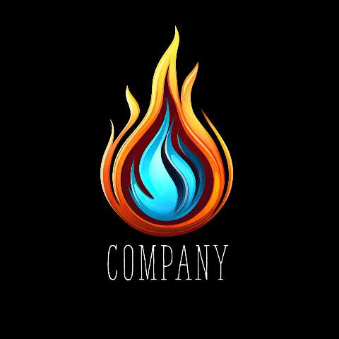 Preview for Company-flame-logo-design-logo-colorful-template-16bf3