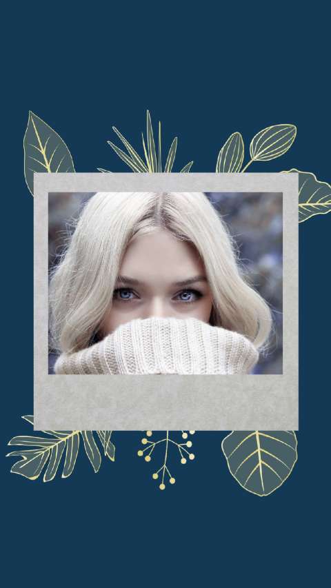 Preview for Blonde-woman-winter-portrait-featured-template-ec682