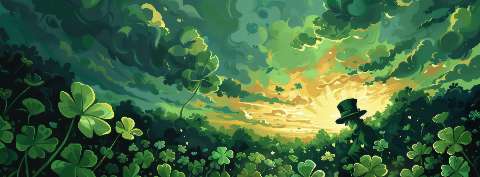 Preview for Lucky-leprechaun-sunset-st-patricks-template-6bc70