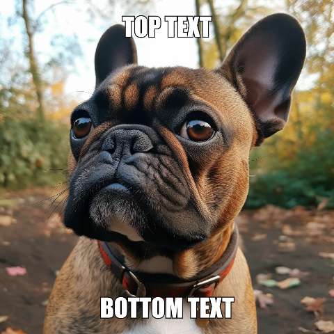 Preview for French-bulldog-meme-template-meme-dog-c990b
