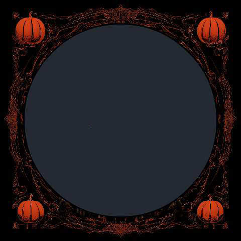 Preview for Halloween-pumpkin-frame-template-halloween-frame-75fc8