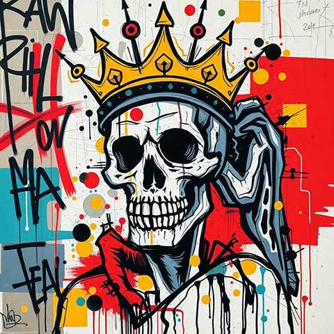 Preview for Graffiti-skull-art-aiartstyle-template-a79fa