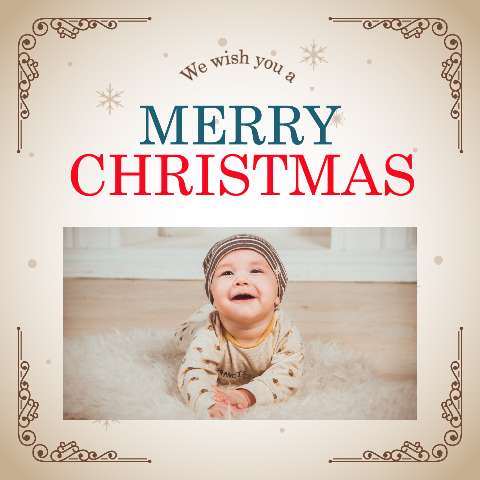 Preview for Merry-christmas-wishes-holiday-card-template-59768