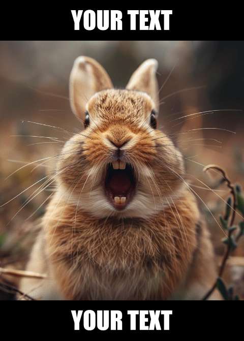 Preview for Angry-bunny-meme-template-easter-meme-b9715