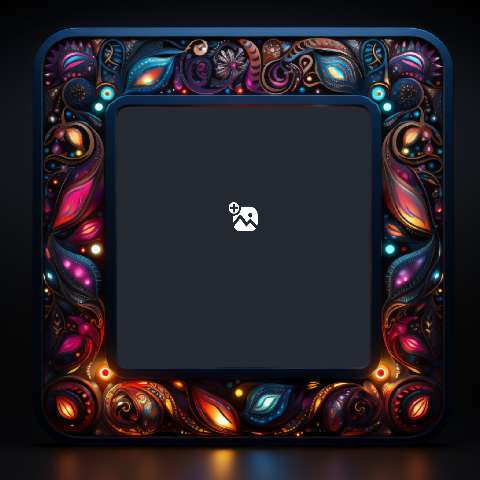 Preview for Vibrant-digital-frame-design-colorful-frame-template-3bcb5