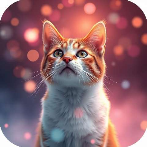 Preview for Orange-tabby-cat-portrait-aiappiconstyle-template-cfaf9