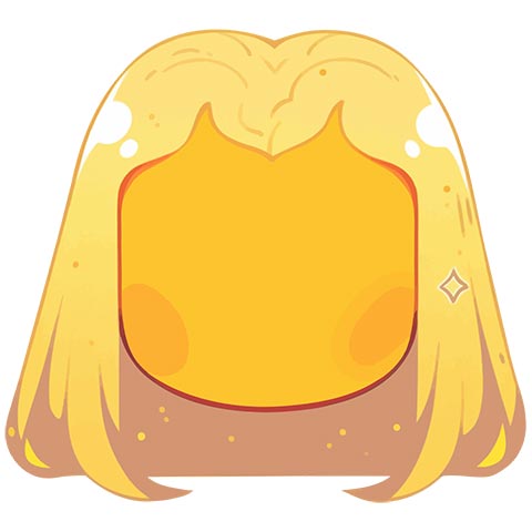 Preview for Anime-girl-blonde-hair-emoji-human-template-ea419