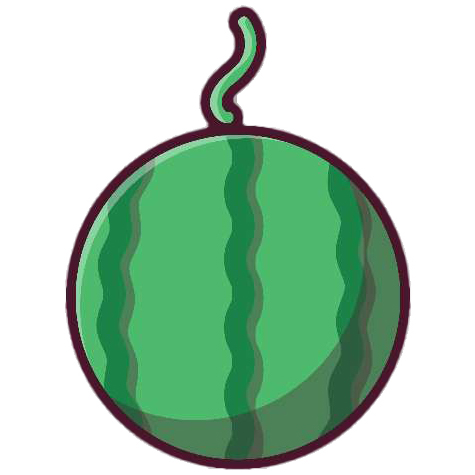 Preview for Cartoon-watermelon-illustration-object-emoji-template-d4e3b