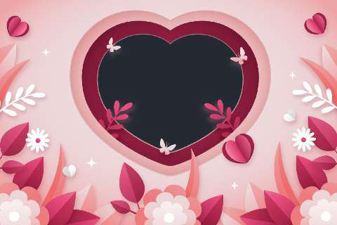 Preview for Valentines-day-heart-frame-mothers-day-template-3c936