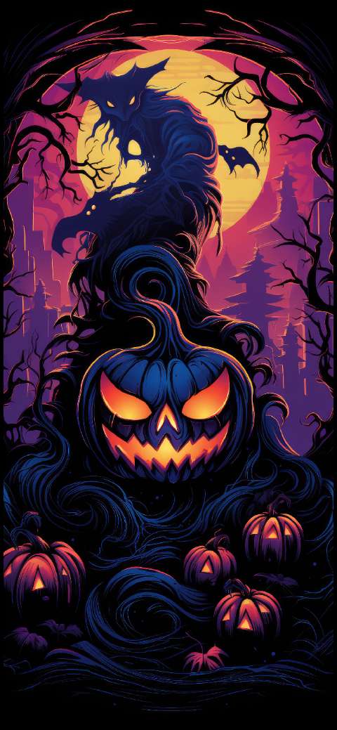 Preview for Halloween-night-illustration-halloween-phone-template-a49fc
