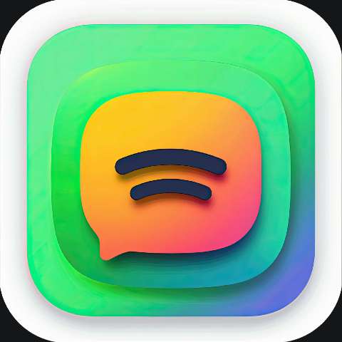 Preview for Speech Bubble Icon Design Template