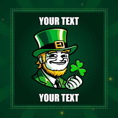 Preview for St-patricks-day-leprechaun-template-stpatmeme-570e9