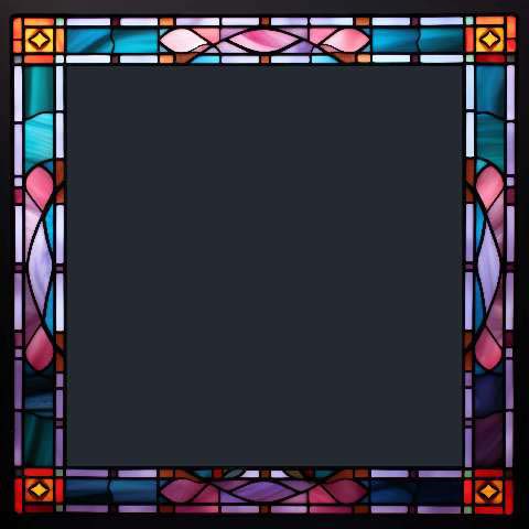 Preview for Stained-glass-frame-template-colorful-frame-17e81