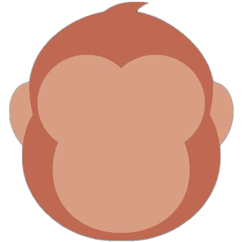 Preview for Cartoon-monkey-face-icon-emoji-animal-template-d644d