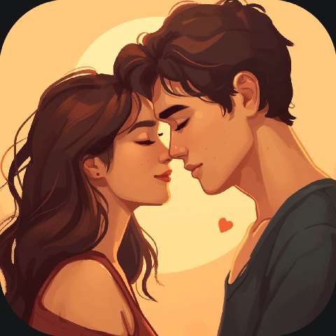 Preview for Romantic-couple-illustration-love-app-template-cc2c8