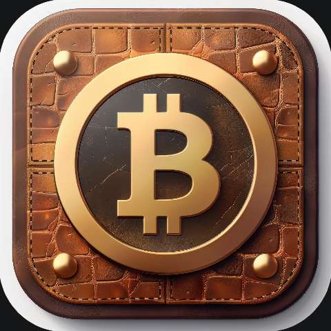 Preview for Luxury Bitcoin Icon Template
