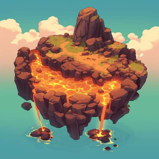 Preview for Floating-island-lava-illustration-lava-tiny-template-5c106