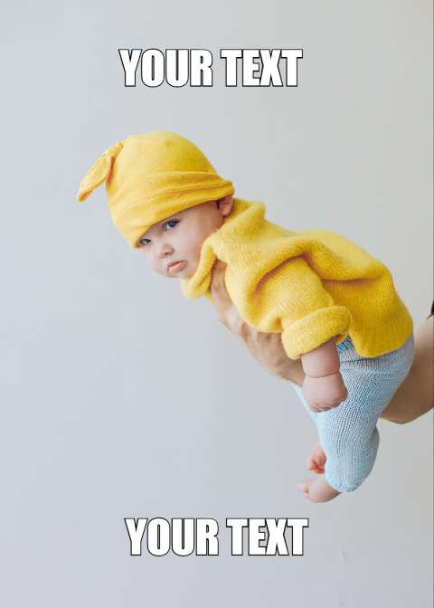 Preview for Baby-yellow-outfit-meme-human-template-f76c5