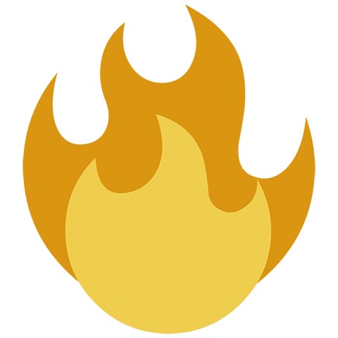 Preview for Stylized-flame-icon-object-emoji-template-a7cac