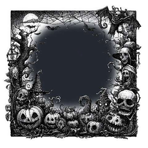 Preview for Halloween-spooky-frame-design-halloween-frame-template-60140