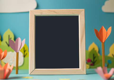 Preview for Chalkboard-floral-decor-mothers-day-template-c3969