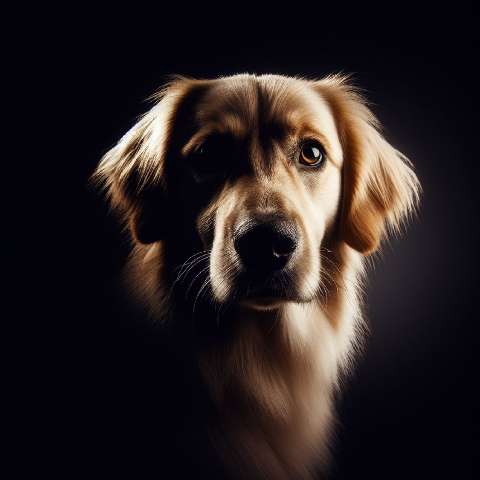 Preview for Golden-retriever-portrait-aiold-template-cf847