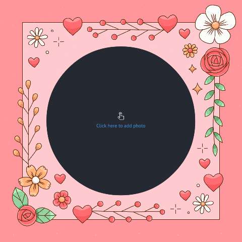 Preview for Valentines-day-frame-template-64169