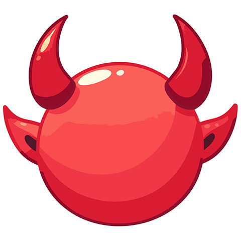 Preview for Red-cartoon-devil-character-emoji-body-template-131ff