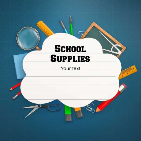 Preview for School-supplies-template-back-to-bf6e8