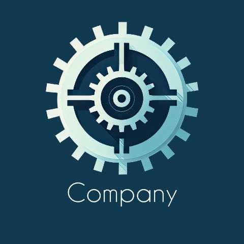 Preview for Cogwheel-company-logo-logo-object-template-36b3b