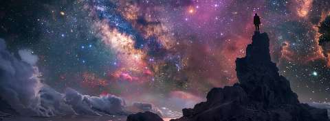 Preview for Cosmic Solitude Astrophotography Cover Template